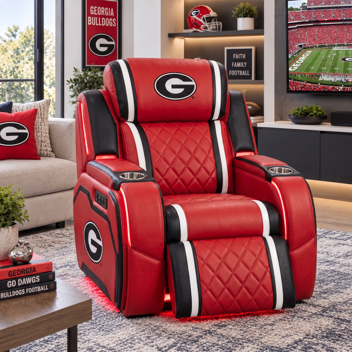 Georgia Bulldogs Recliner Chair
