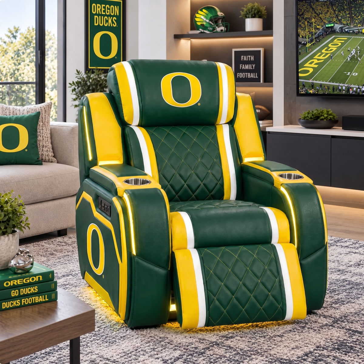 Oregon Ducks Recliner Chair