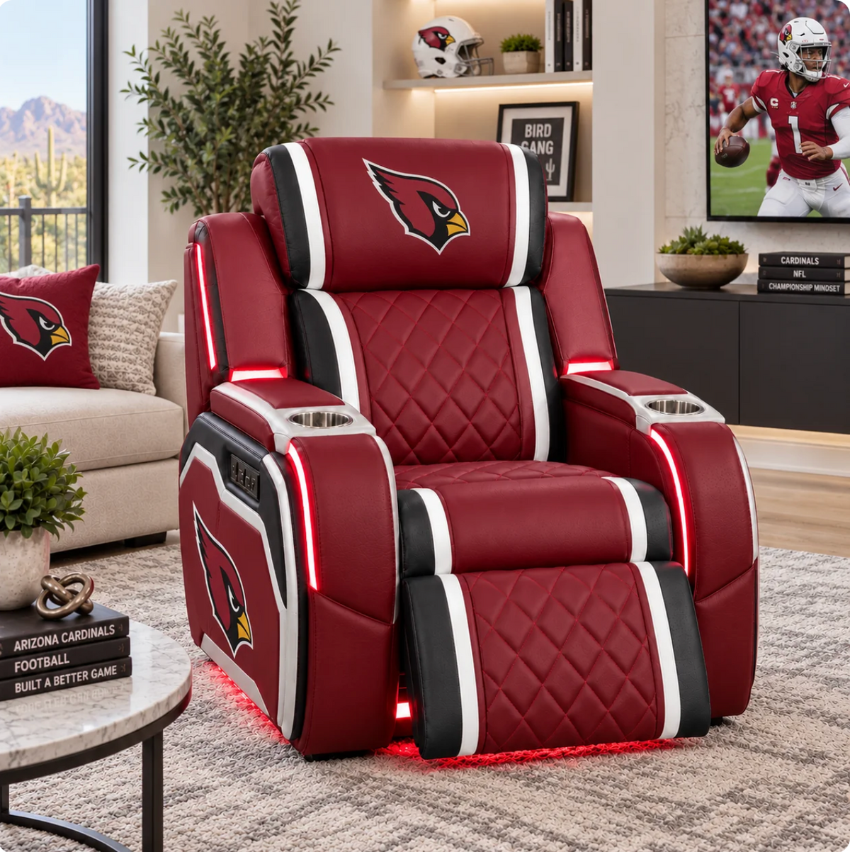 The Cardinals Recliner Chair