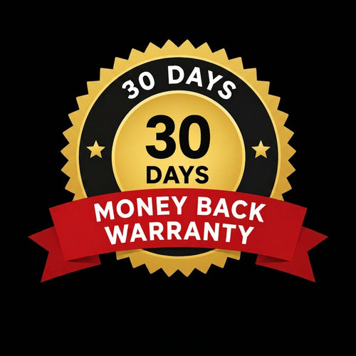 The 30 Days Money Back Warranty