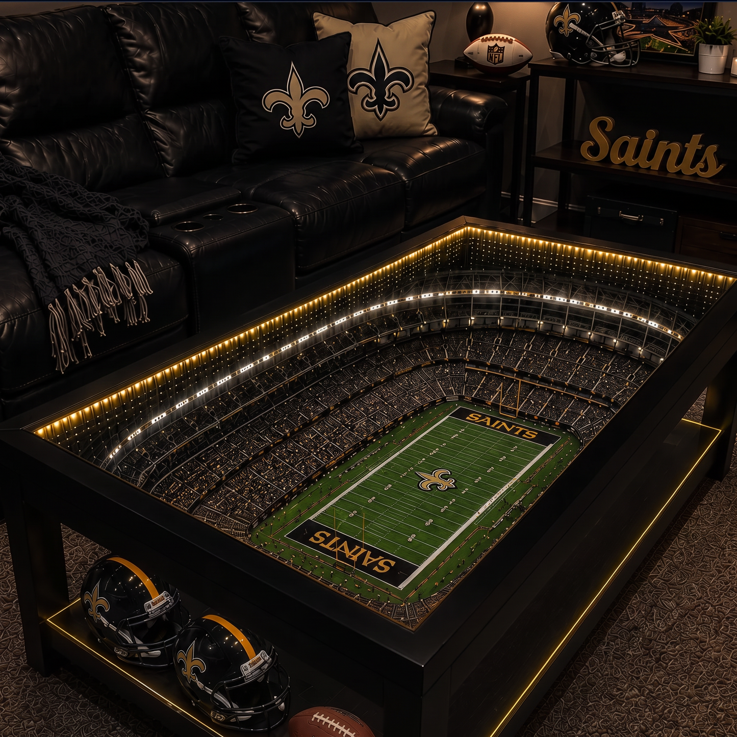 SAINTS STADIUM TABLE
