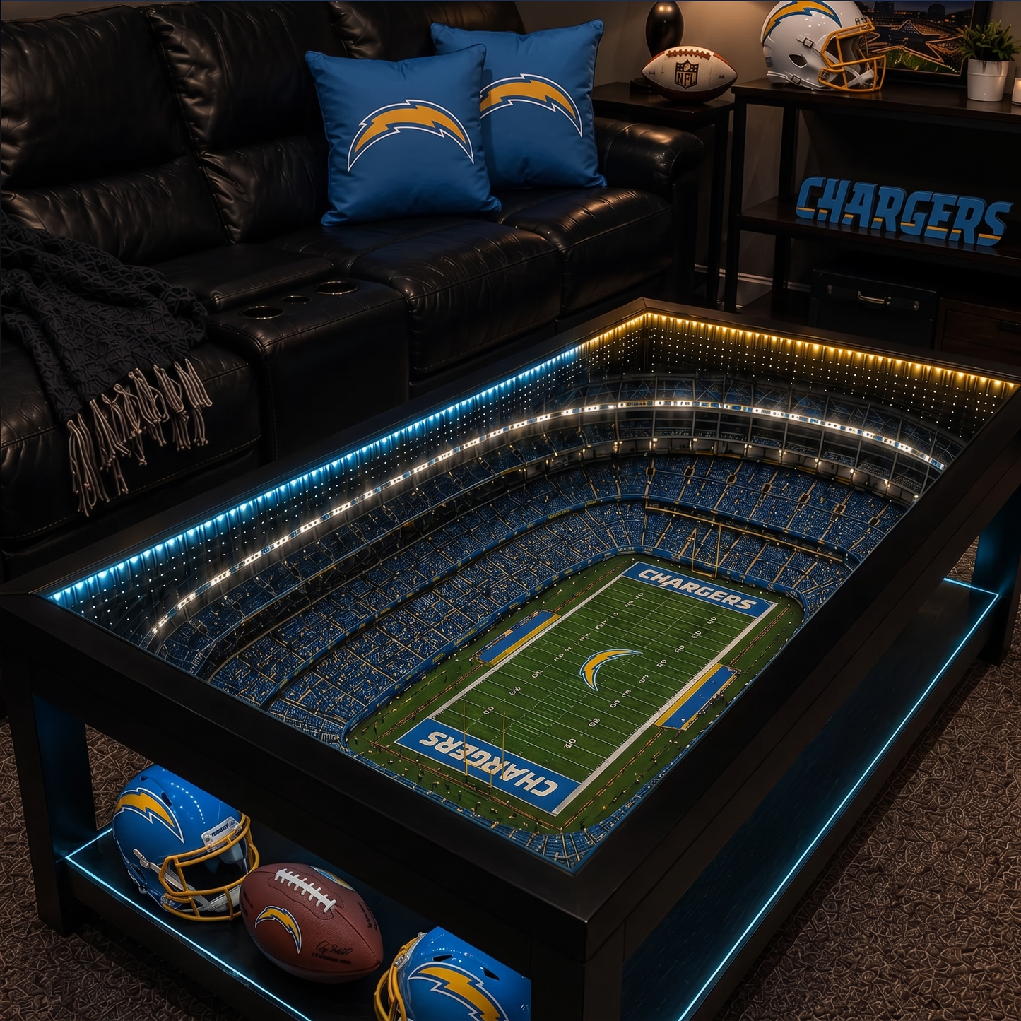 CHARGERS STADIUM TABLE