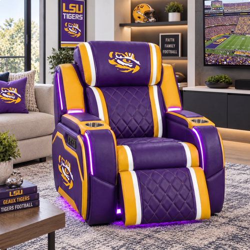 The LSU Tigers Recliner Chair