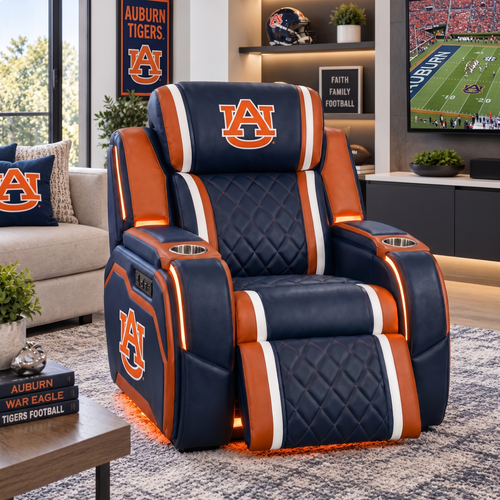 The Auburn Tigers Recliner Chair