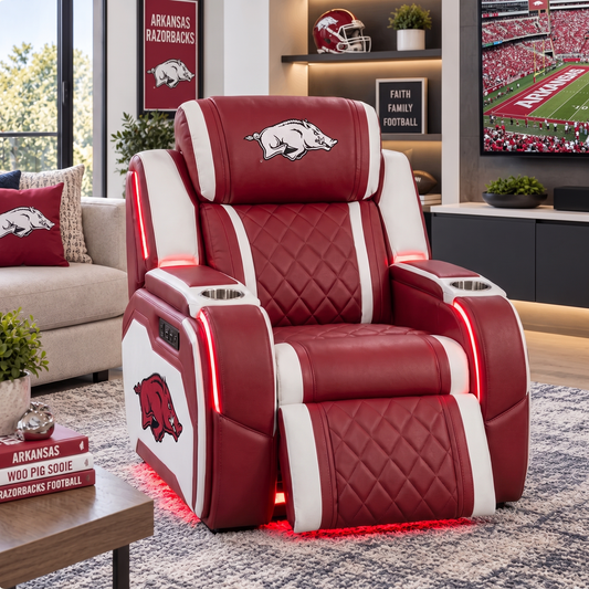 The Arkansas Razorbacks Recliner Chair